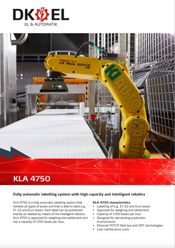 Download KLA 4750 Data Sheet