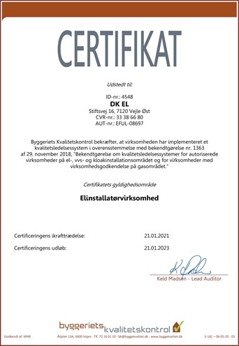 Certifikat